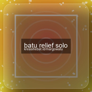 Batu Relief Solo