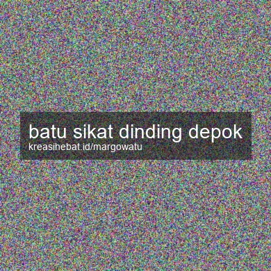 Batu Sikat Dinding Depok