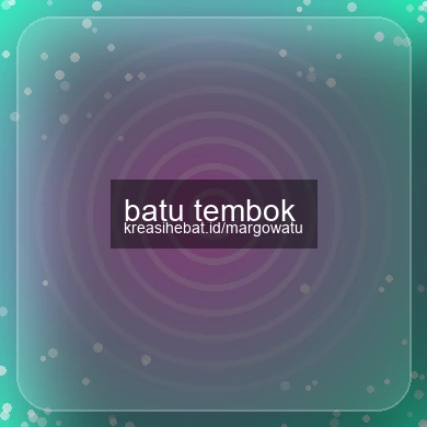 Batu Tembok