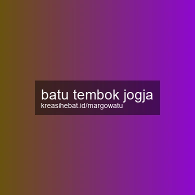 Batu Tembok Jogja