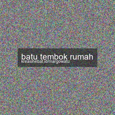 Batu Tembok Rumah