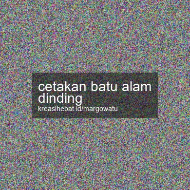 Cetakan Batu Alam Dinding