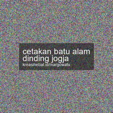 Cetakan Batu Alam Dinding Jogja