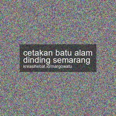 Cetakan Batu Alam Dinding Semarang