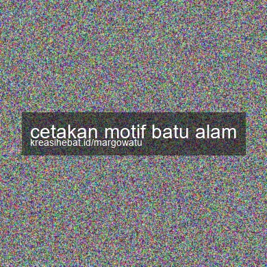 Cetakan Motif Batu Alam