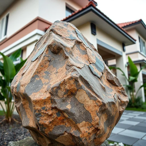 Dinding Batu Alam Taman Belakang Tangerang