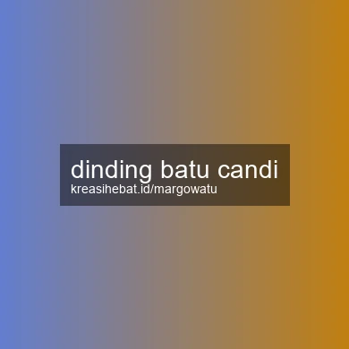 Dinding Batu Candi