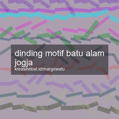 Dinding Motif Batu Alam Jogja