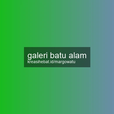 Galeri Batu Alam