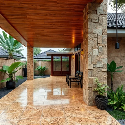 Granit Batu Alam Dinding Tangerang