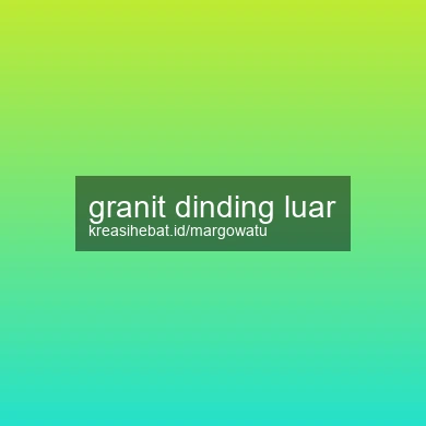 Granit Dinding Luar