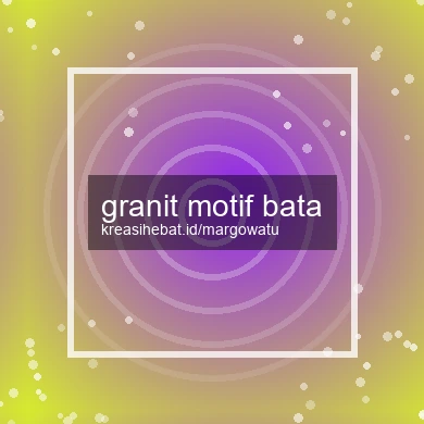 Granit Motif Bata
