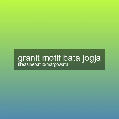 Granit Motif Bata Jogja