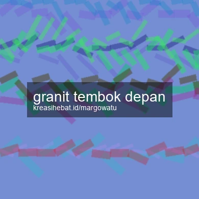 Granit Tembok Depan