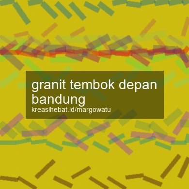 Granit Tembok Depan Bandung
