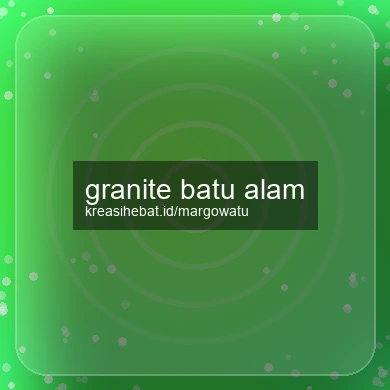 Granite Batu Alam