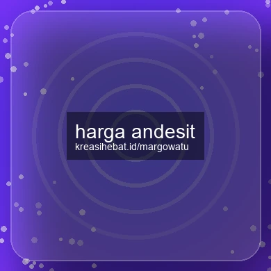 Harga Andesit