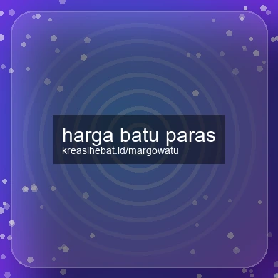 Harga Batu Paras