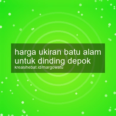 Harga Ukiran Batu Alam Untuk Dinding Depok