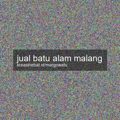 Jual Batu Alam Malang