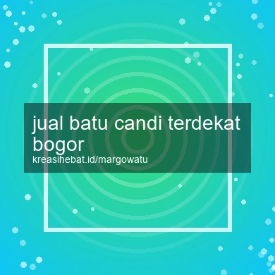Jual Batu Candi Terdekat Bogor