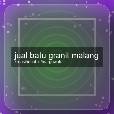 Jual Batu Granit Malang