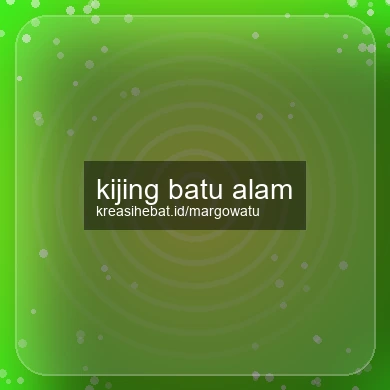 Kijing Batu Alam