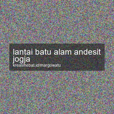 Lantai Batu Alam Andesit Jogja