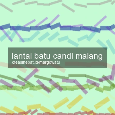 Lantai Batu Candi Malang