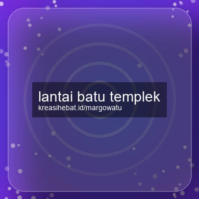 Lantai Batu Templek
