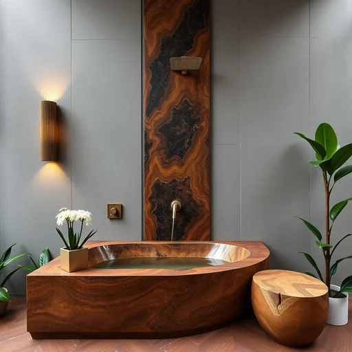 Lantai Kamar Mandi Batu Alam Tangerang