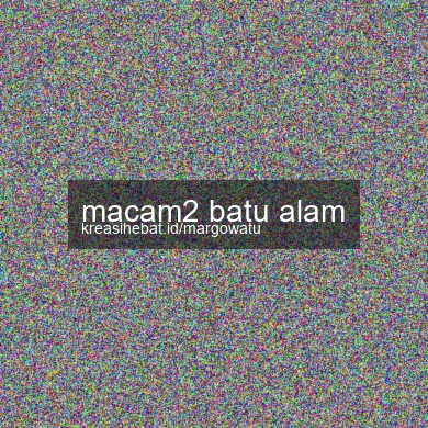 Macam2 Batu Alam