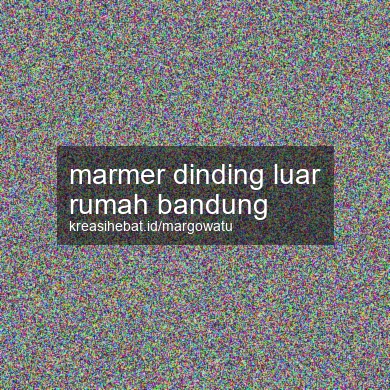 Marmer Dinding Luar Rumah Bandung