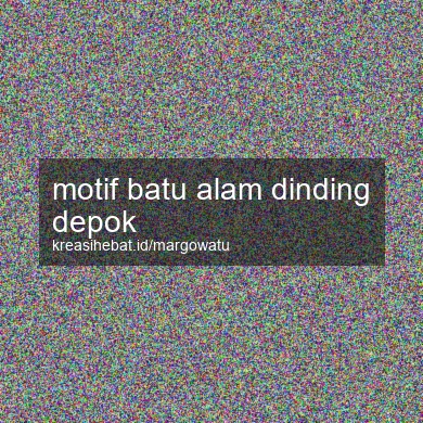 Motif Batu Alam Dinding Depok