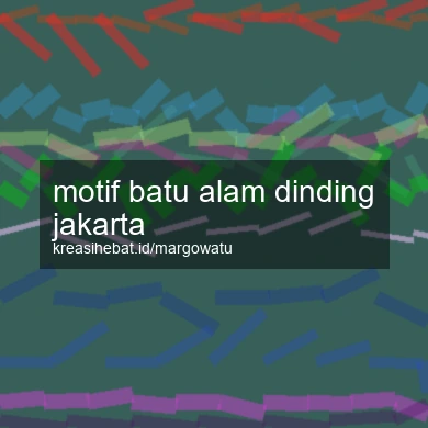 Motif Batu Alam Dinding Jakarta