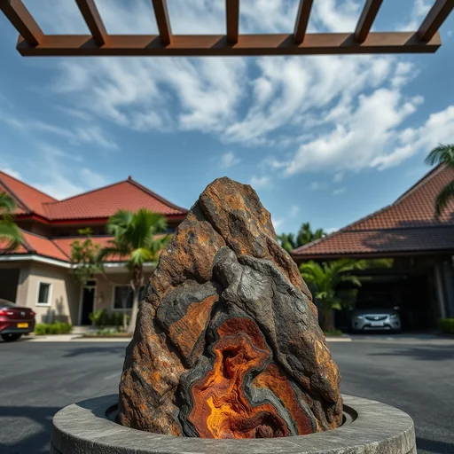 Motif Batu Alam Untuk Tiang Teras Tangerang