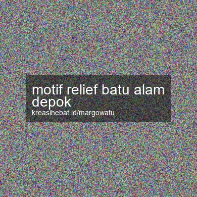 Motif Relief Batu Alam Depok