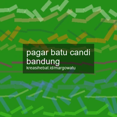 Pagar Batu Candi Bandung