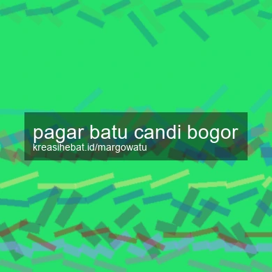 Pagar Batu Candi Bogor