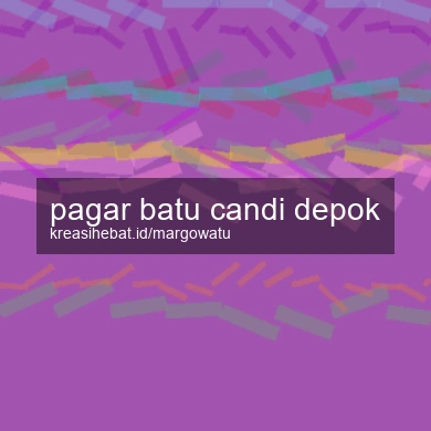 Pagar Batu Candi Depok
