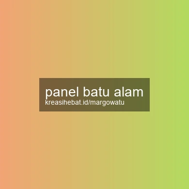 Panel Batu Alam