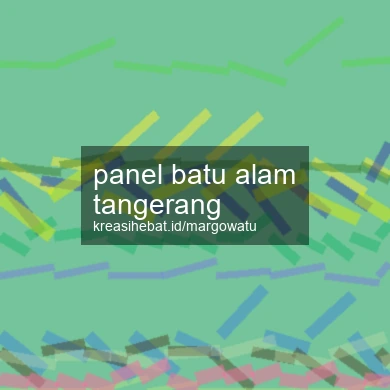 Panel Batu Alam Tangerang
