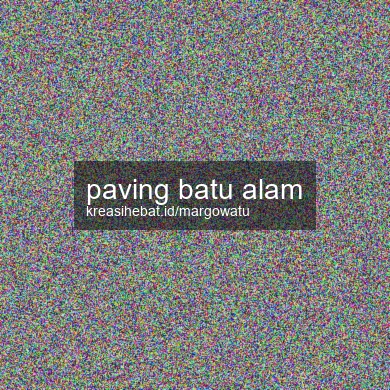 Paving Batu Alam