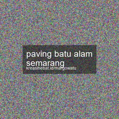 Paving Batu Alam Semarang