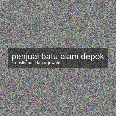 Penjual Batu Alam Depok