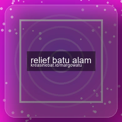Relief Batu Alam