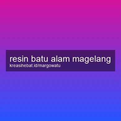 Resin Batu Alam Magelang