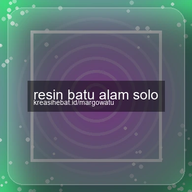 Resin Batu Alam Solo