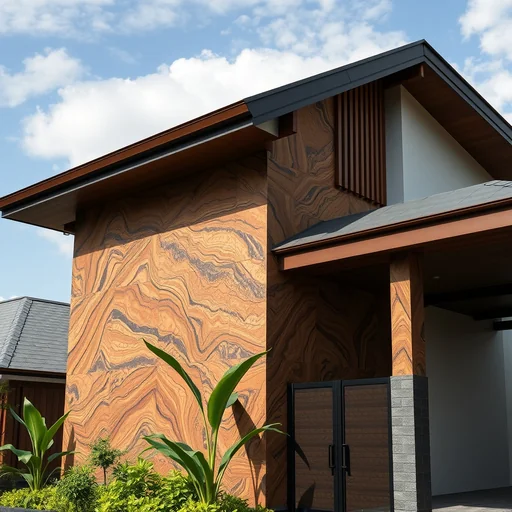 Rumah Dinding Batu Alam Tangerang