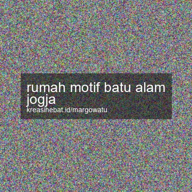 Rumah Motif Batu Alam Jogja